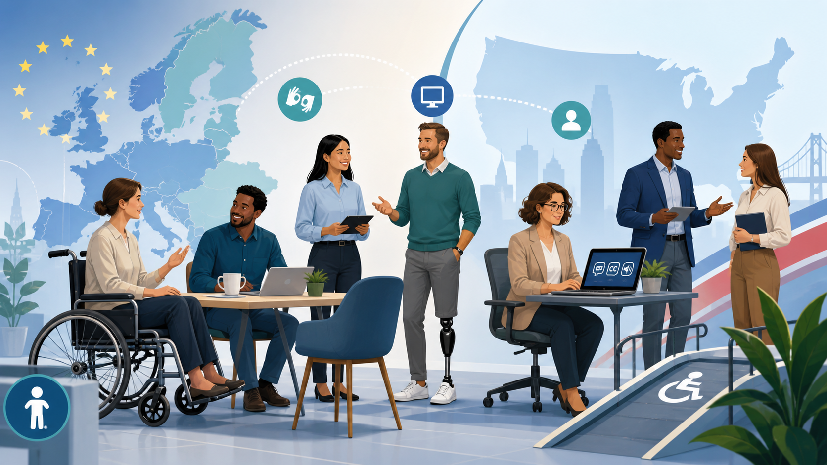 Disability Employment in Europe vs USA: What Employers Need to Know